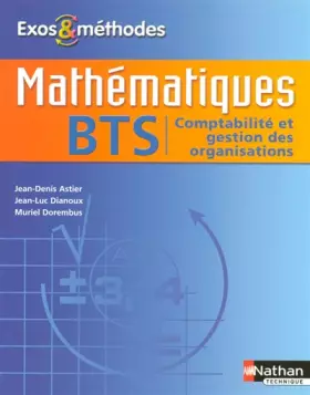 Couverture du produit · Mathématiques - BTS Comptabilité et Gestion des Organisations