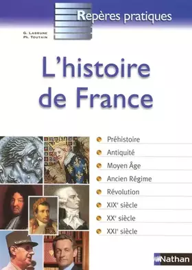 Couverture du produit · HISTOIRE DE FRANCE