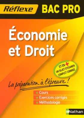 Couverture du produit · ECONOMIE ET DROIT REF BAC PRO