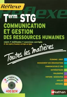 Couverture du produit · COMMUNICAT GESTION RH TERM STG