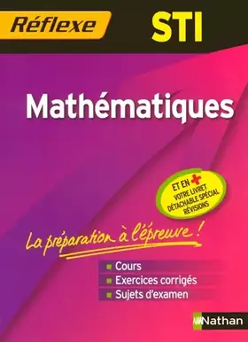 Couverture du produit · MATHEMATIQUES STI (MEMO REF)