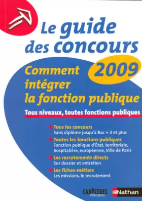 Couverture du produit · GUIDE DES CONCOURS 2009 N19