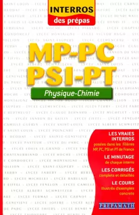Couverture du produit · Physique - Chimie MP-PC-PSI