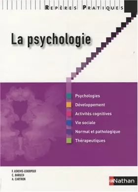 Couverture du produit · La Psychologie - Repères Pratiques