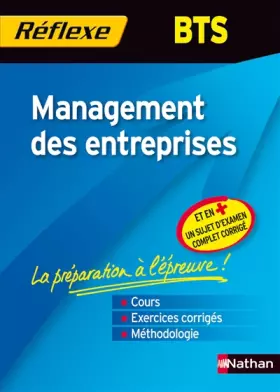 Couverture du produit · REF 96 MANAGEMENT ENTREP BTS