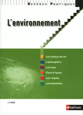 Couverture du produit · ENVIRONNEMENT
