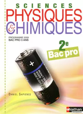 Couverture du produit · SCIENC PHYS CHIMIQ 2E BAC PRO