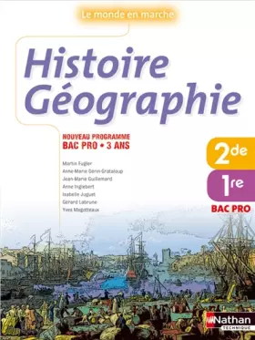 Couverture du produit · Histoire-Géographie 2e et 1re Bac Pro