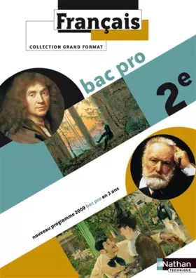Couverture du produit · Français - 2e Bac Pro