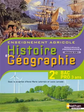 Couverture du produit · Histoire et Géographie 2e Bac Pro 3 ans Agricole