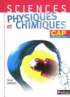 Couverture du produit · Sciences physiques et chimiques