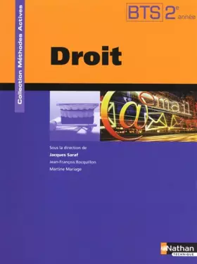 Couverture du produit · Droit - BTS 2e année