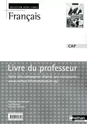 Couverture du produit · Français CAP