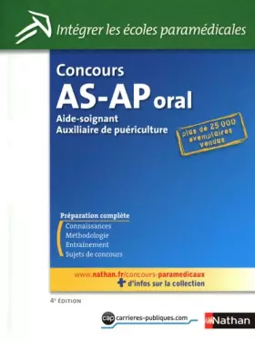 Couverture du produit · CONCOURS AS/AP EPR ORALE N15