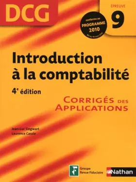 Couverture du produit · INTRODUCTION COMPTA EPR 9 DCG