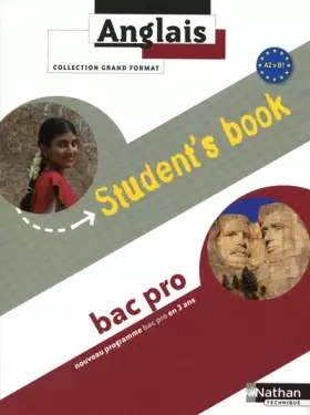 Couverture du produit · Anglais - Student's book - niveau A2>B1