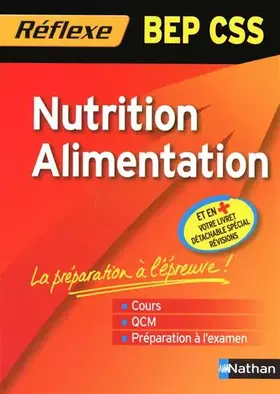Couverture du produit · Mémo Réflexe Nutrition Alimentation - BEP CSS