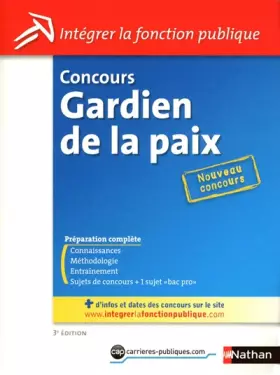 Couverture du produit · CONCOURS GARDIEN DE LA PAIX