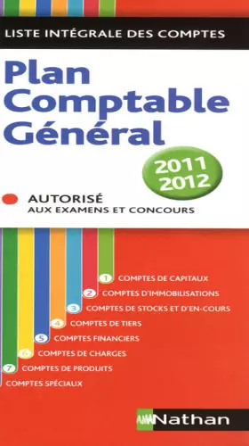 Couverture du produit · Plan comptable general 2011/2012