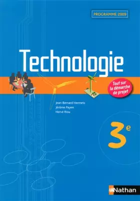 Couverture du produit · Technologie - 3e