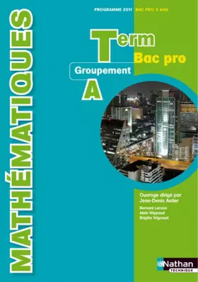 Couverture du produit · Mathématiques - Term Bac Pro