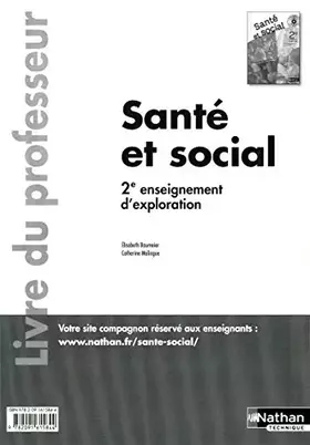 Couverture du produit · Santé et social 2e