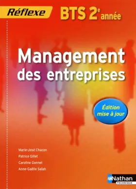 Couverture du produit · Management des entreprises BTS 2e année