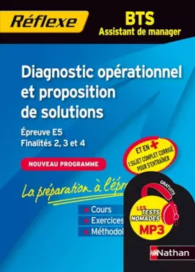 Couverture du produit · DIAGNOSTIC BTS ASSIS MANAG MEM