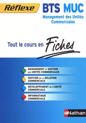 Couverture du produit · Fiches BTS MUC