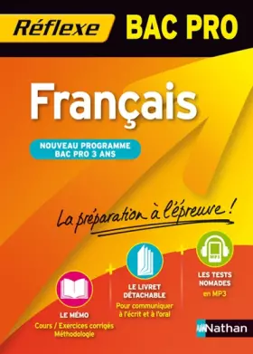 Couverture du produit · FRANCAIS BAC PRO MEMO REF N14