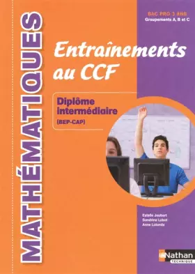Couverture du produit · Mathématiques - Entraînements au CCF