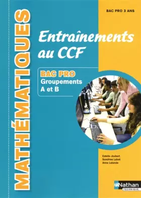 Couverture du produit · Mathématiques -Entraînements au CCF