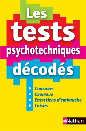 Couverture du produit · Les tests psychotechniques décodés