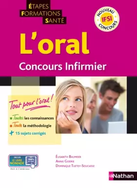 Couverture du produit · ORAL CONCOURS INFIRMIER (ETAPE