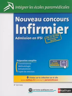 Couverture du produit · Nouveau concours d'entrée Infirmier