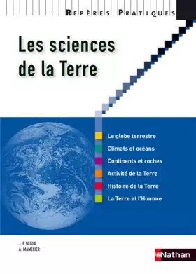 Couverture du produit · Les sciences de la terre
