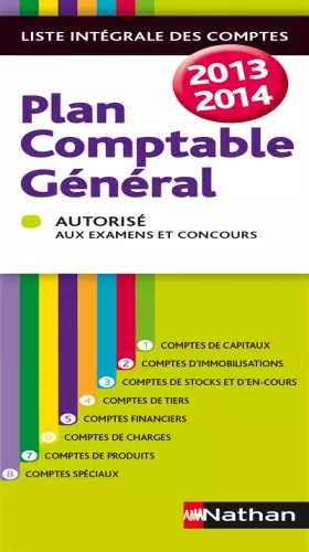 Couverture du produit · PLAN COMPTABLE GENERAL 2013/14