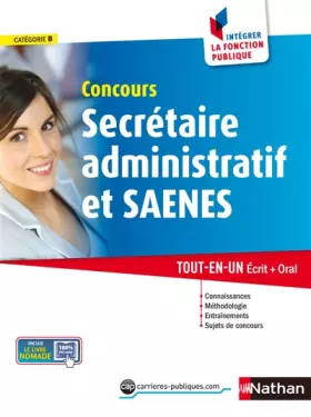 Couverture du produit · Concours Secrétaire administratif et SAENES