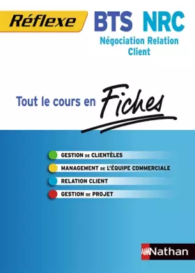 Couverture du produit · Fiches BTS NRC