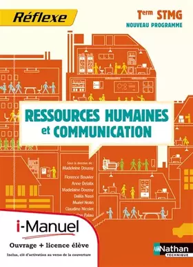 Couverture du produit · Ressources humaines et communication - Tle STMG