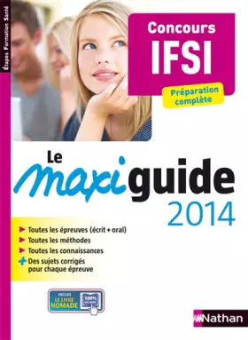 Couverture du produit · MAXI GUIDE CONCOURS IFSI