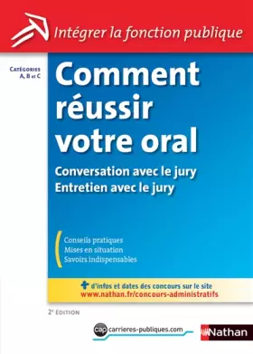Couverture du produit · Comment réussir votre oral