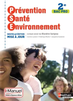 Couverture du produit · Prévention Santé Environnement - 2de Bac Pro