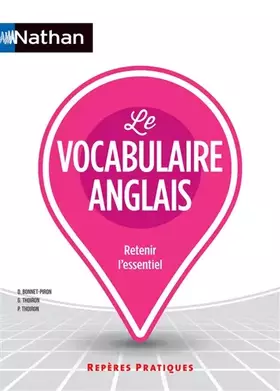 Couverture du produit · Le vocabulaire anglais