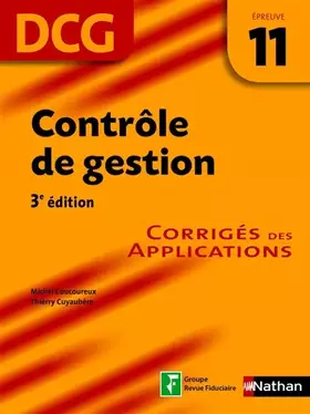 Couverture du produit · Contrôle de gestion