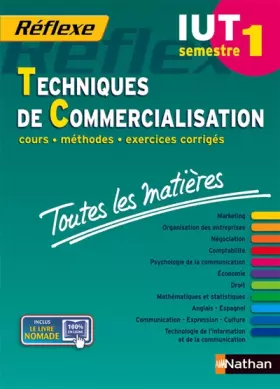 Couverture du produit · Techniques de Commercialisation - S1 - Toutes les matières