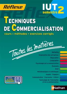 Couverture du produit · Toutes les matières IUT Techniques de commercialisation - Semestre 2