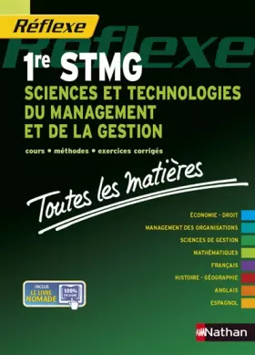 Couverture du produit · Toutes les matières - 1re STMG