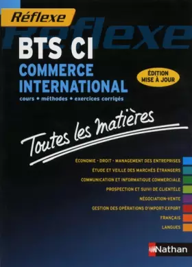 Couverture du produit · Toutes les matières - BTS Commerce international