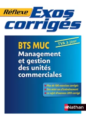 Couverture du produit · Exos corrigés - BTS MUC